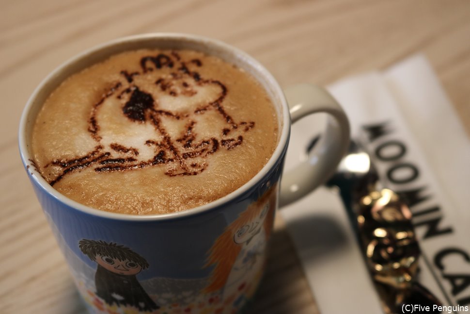 ヘルシンキのムーミンカフェ