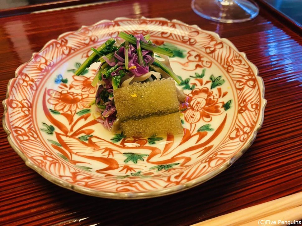 料理の器まで趣きがあります