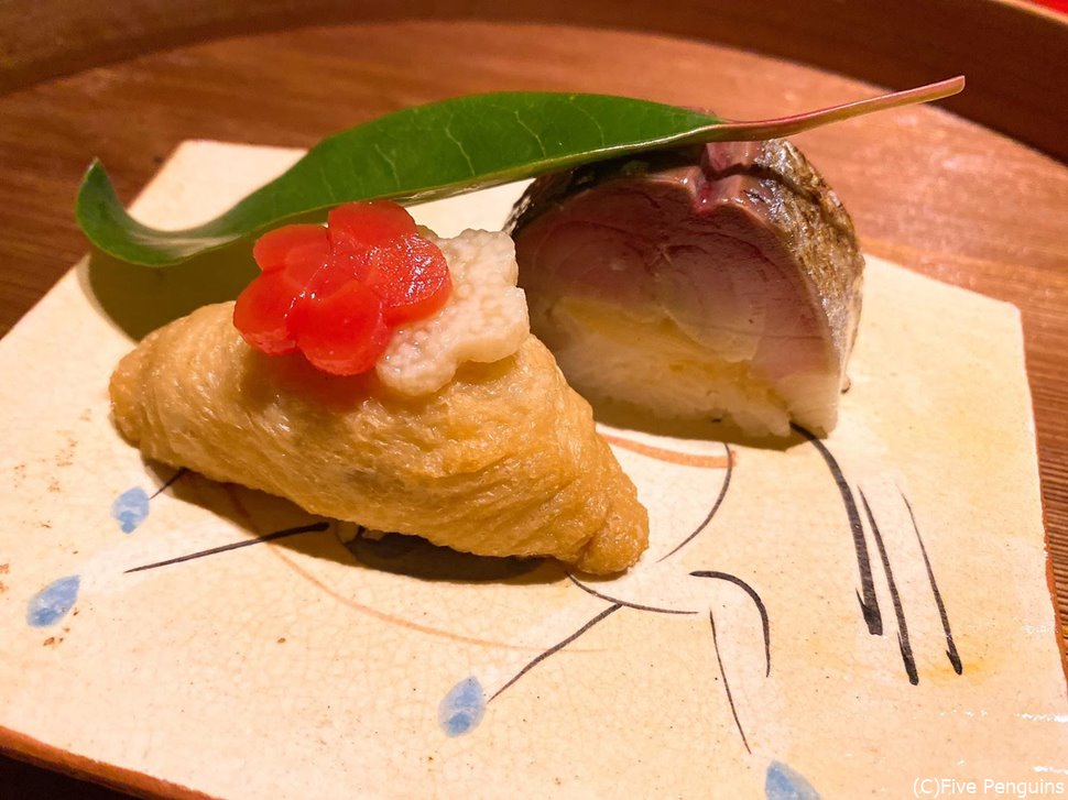 こんなに美味しい鯖寿司は初めてかも