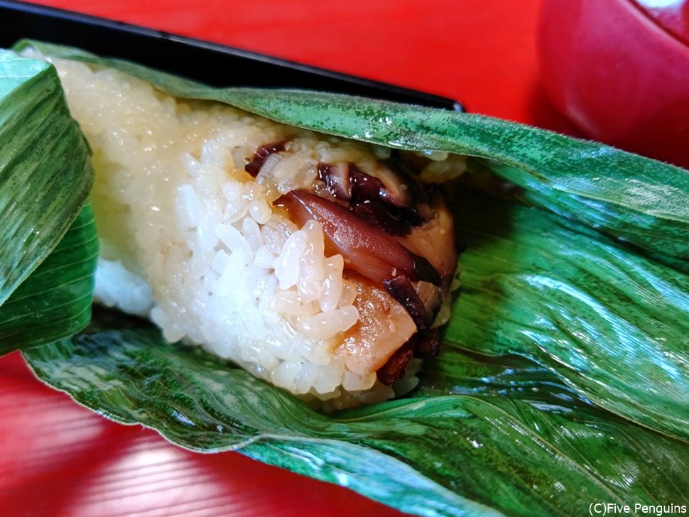 名物「笹巻ごはん」。これは美味。