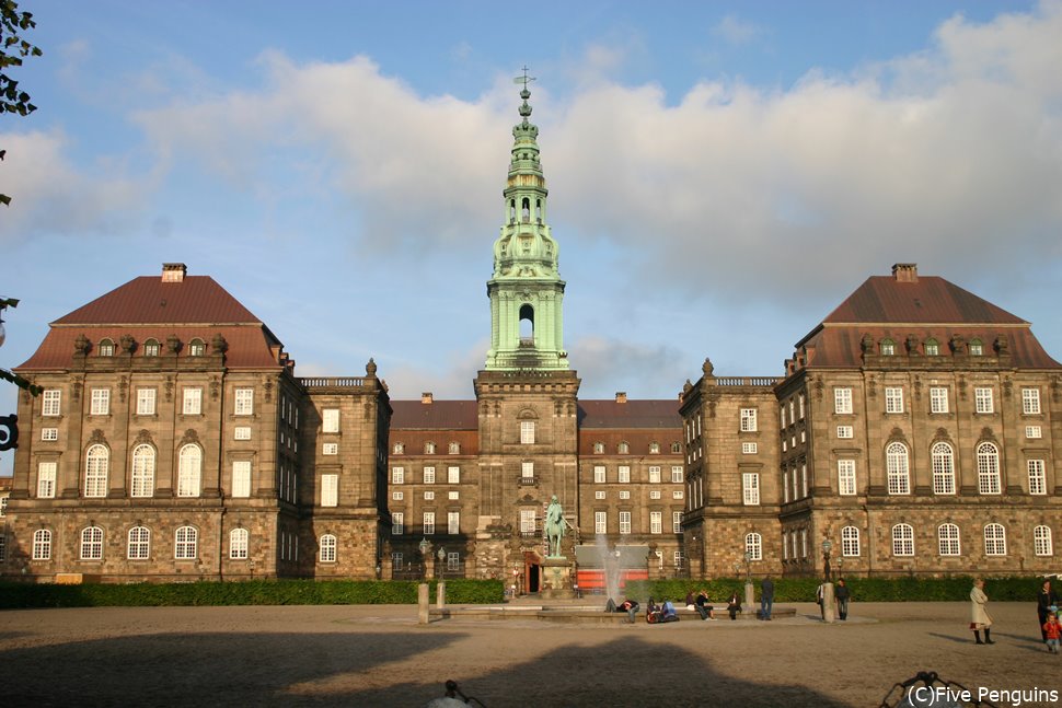コペンハーゲンの歴史を見てきた、クリスチャンボー城