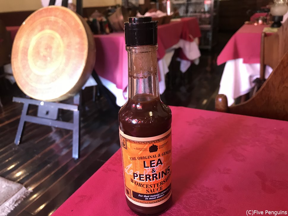調味料にもこだわるイギリス製ウスターソース