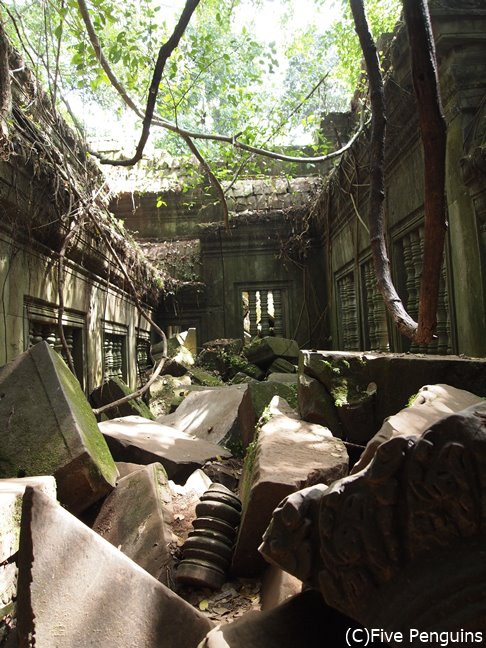 崩れている様子すら美しいベンメリア遺跡