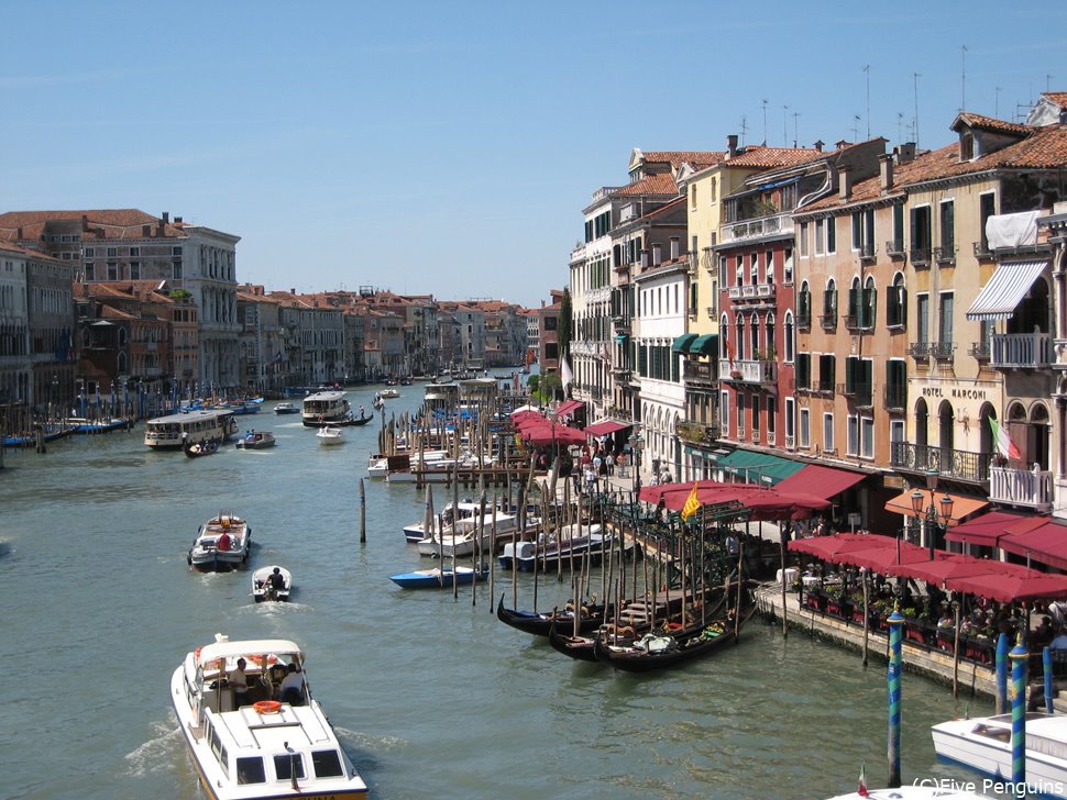 水の都ベネチア（ベニス）の美しい景色