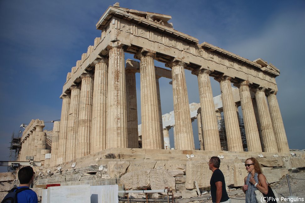 古代ギリシャの象徴 アクロポリスのパルテノン神殿