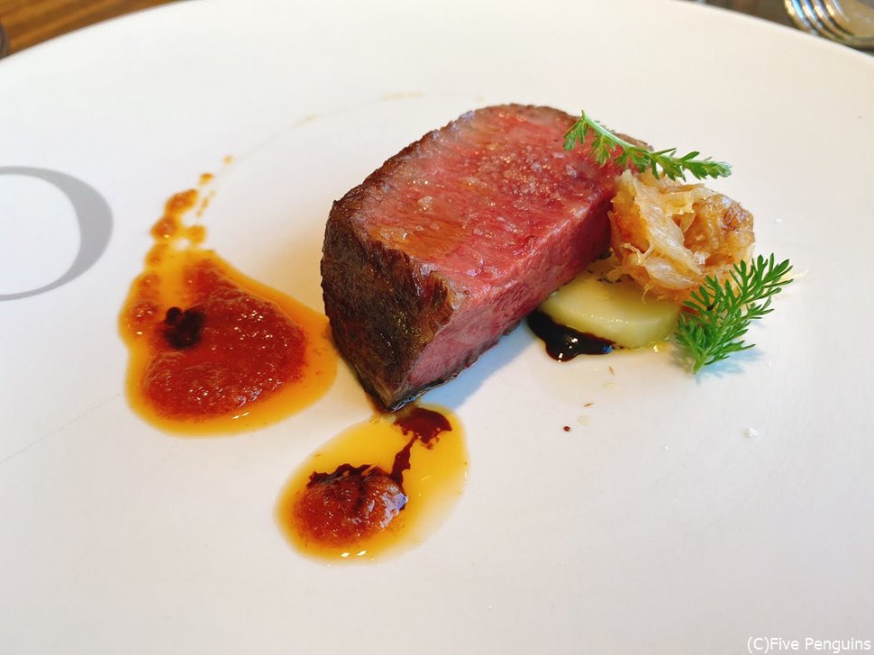メインのお肉。本当に全部美味しい。何事?