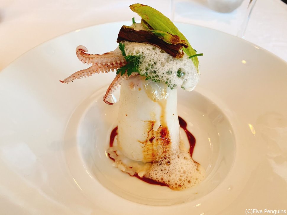 ヤリイカのリゾットは食べ方にコツあり!