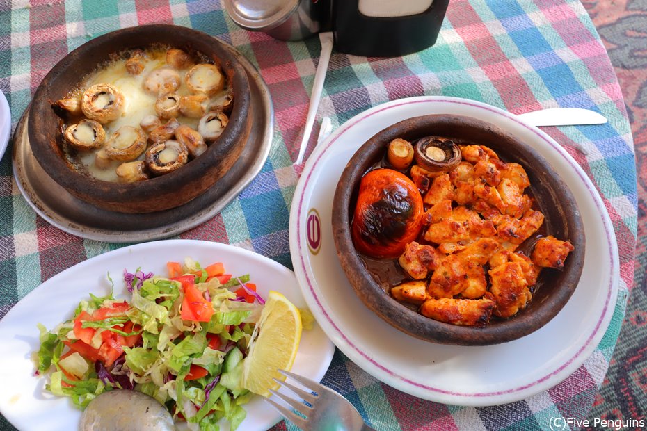 色鮮やかなトルコ料理は見た目も楽しい!