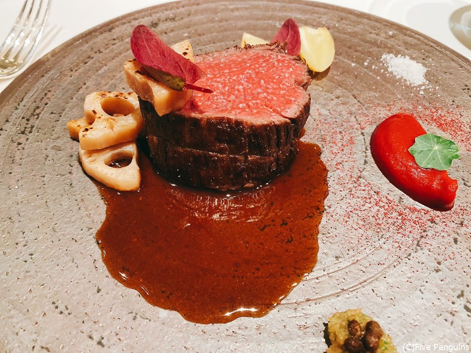 三重のランプ肉のロースト