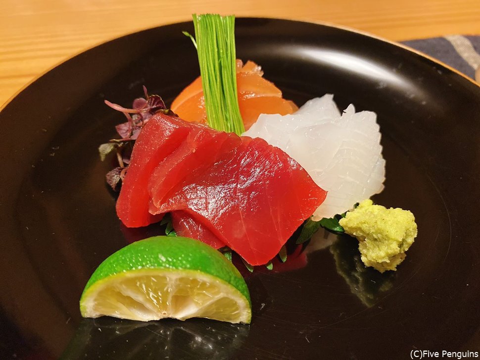 懐石料理の王道もしっかり押さえて新鮮なお造り