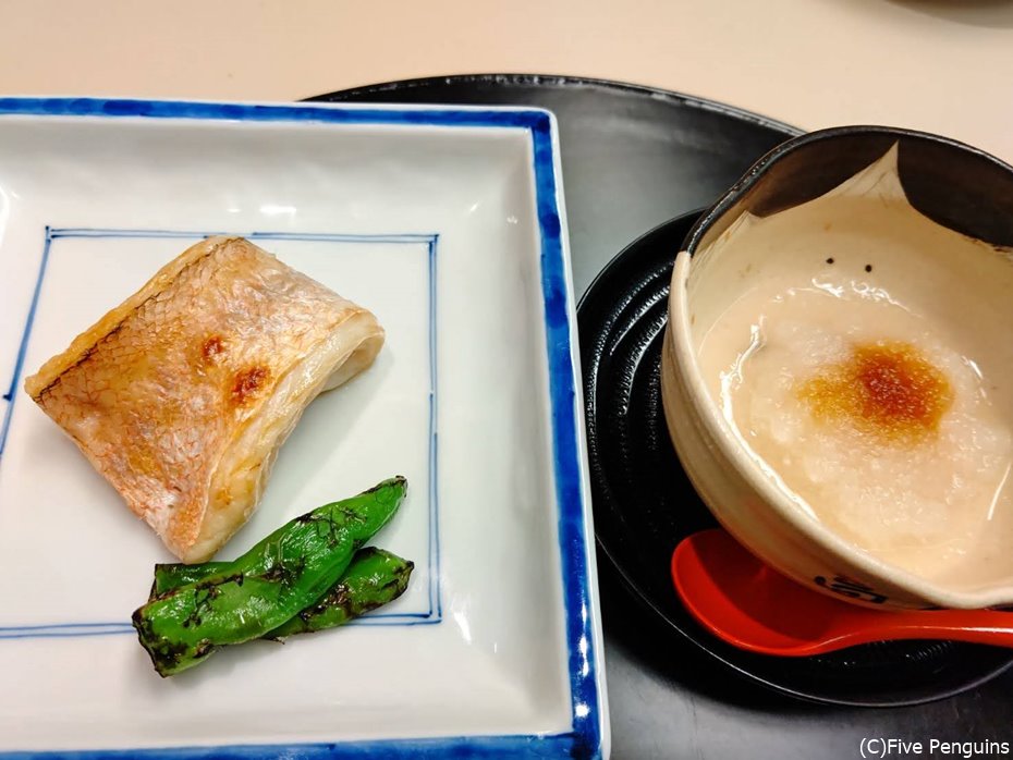 甘鯛1回目は焼き物