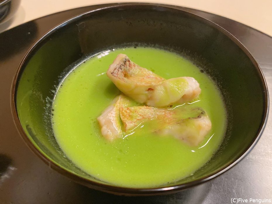 甘鯛2回目はすり流し