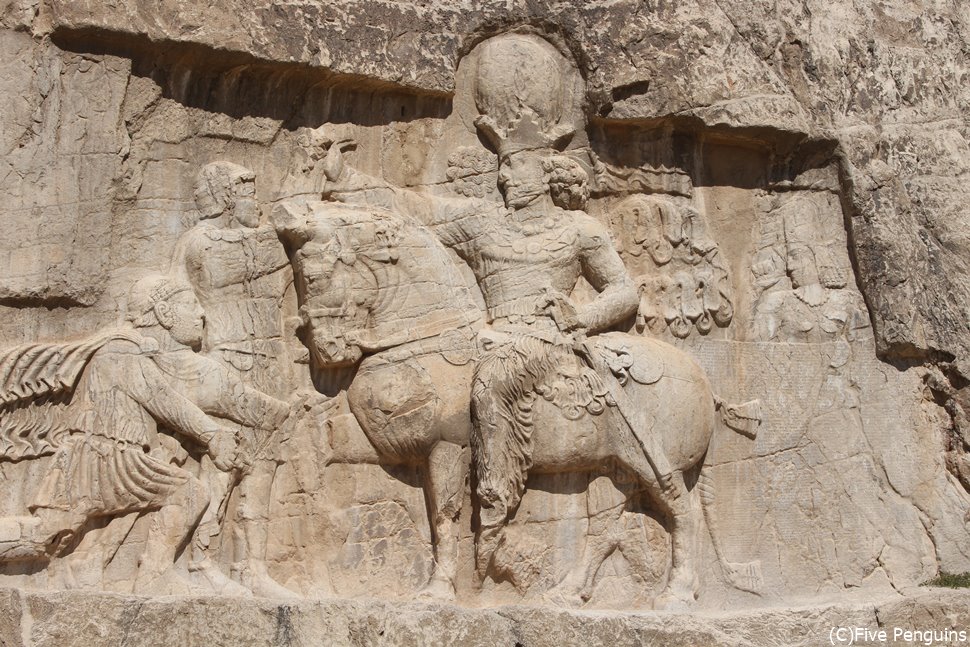 イランのナグジェロスタムにあるアケメネス朝歴代大王の墓