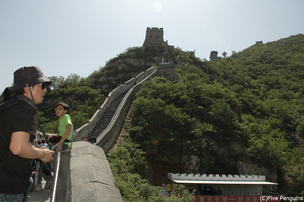万里の長城(北京) 中国の入国審査はいい噂を聞かないのでご注意を…