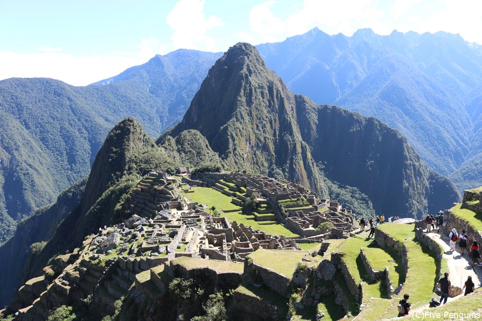 世界中の旅人から大人気のマチュピチュ遺跡