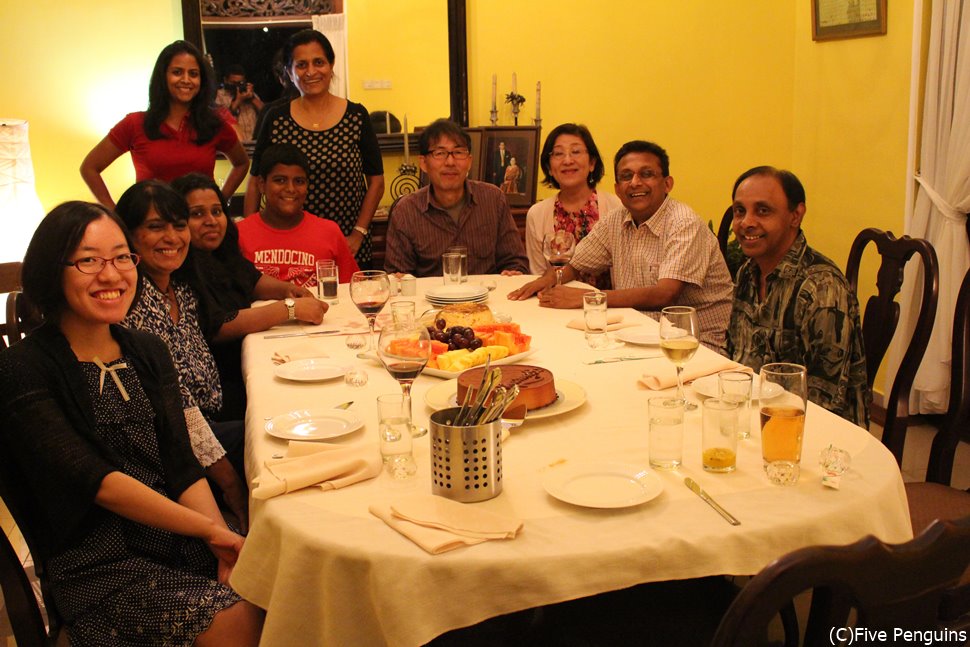 人生4度目のスリランカでは家庭訪問も。家庭料理を堪能しました！