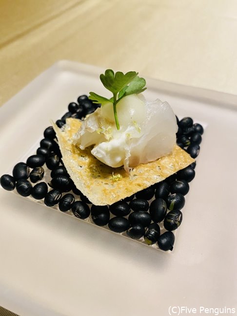 ヒラメの昆布締め